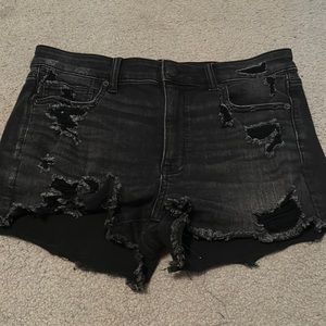 American eagle jean shorts